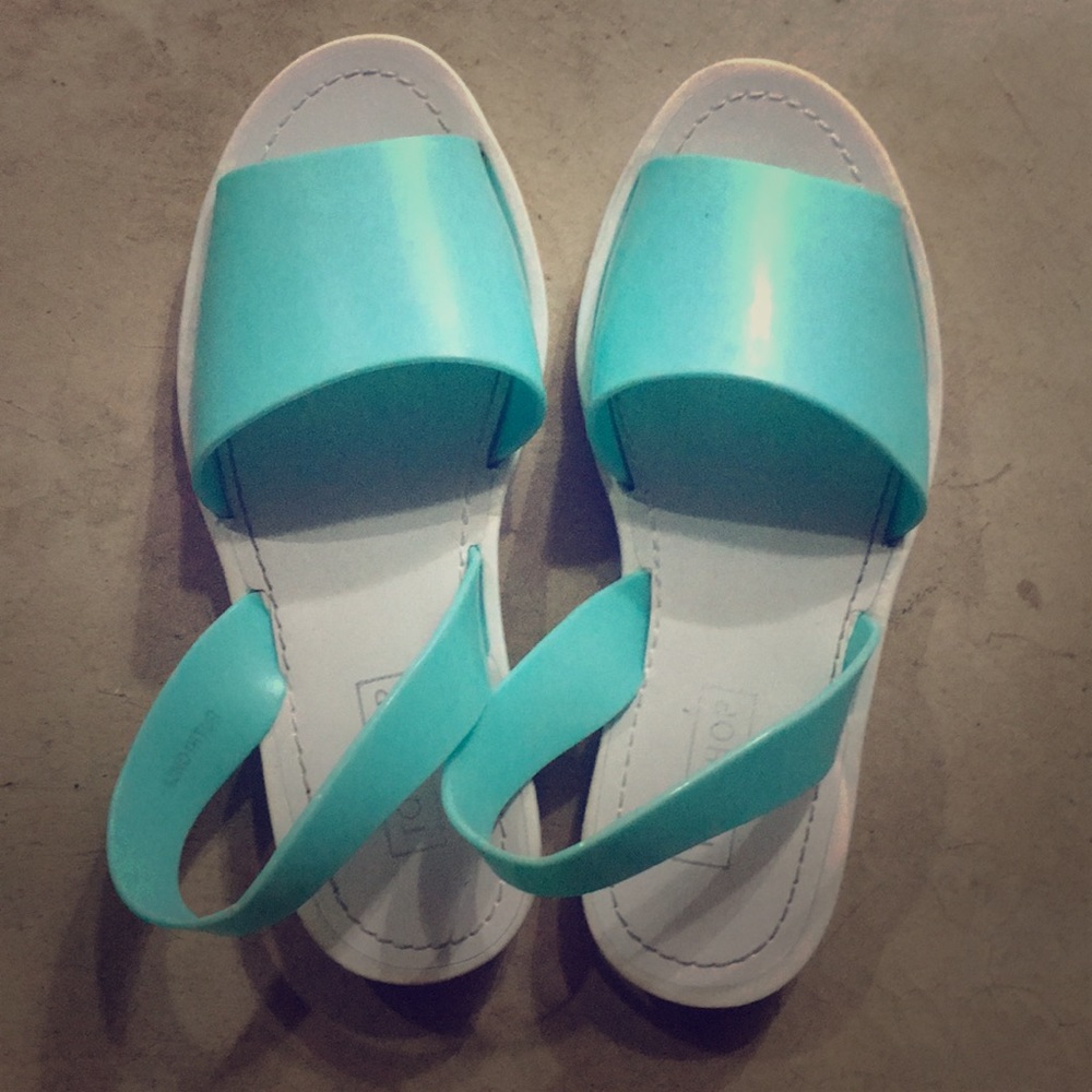 plastic sandals